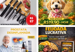 Eu vou fazer 2 criativos em imagem para seu oferta...
