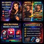 Eu vou editar seu vídeo profissional para reels/shorts/tk