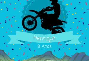Eu vou criar o Convite digital do seu Aniversário / Festa
