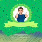 Eu vou criar o Convite digital do seu Aniversário / Festa