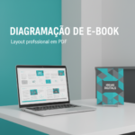 Eu vou diagramar seu e-book com layout profissional