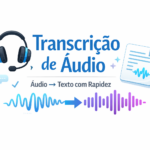 Eu vou transcrever áudios com rapidez