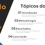 Eu vou fazer um trabalho em slides pra você