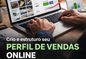 Eu vou criar um perfil profissional focado em vendas online