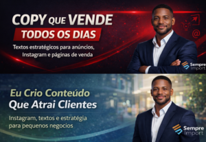 Eu vou fazer copy e conteudo estrategico para vender
