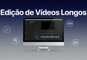 Eu vou editar seu vídeo longo de 5 a 15 minutos
