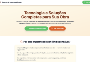 Eu vou criar site ou landing page