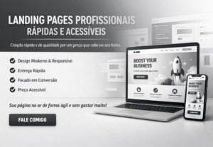 Eu vou Fazer Landing Page e Sites Profissionais