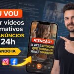 Eu vou criar vídeos chamativos para anúncios em 24h