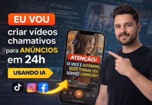 Eu vou criar vídeos chamativos para anúncios em 24h