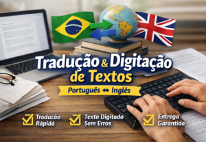 Eu vou Fazer Tradução Profissional e Digitação de Textos