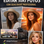 Eu vou transformar suas fotos em imagens profissionais