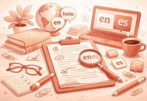Eu vou fazer revisar, traduzir, legendar, melhorar a escrita