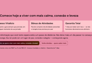 Eu vou criar seu ebook ou página profissional