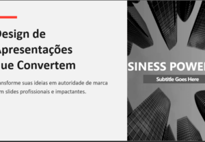 Eu vou criar slides profissionais para sua apresentação