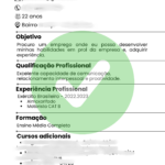 Eu vou montar seu currículo aprovado por recrutadores