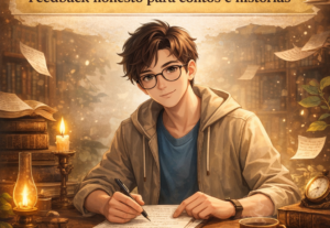 Eu vou fazer Leitura crítica para contos e histórias.