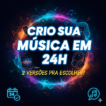 Eu vou criar sua música em 24hrs