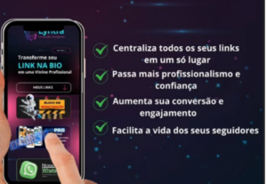 Eu vou criar link na bio personalizado e profissional