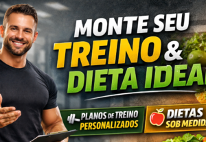 Eu vou montar seu treino e dieta em ate 24 horas.