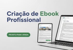 Eu vou Criar ebook profissional pronto para venda