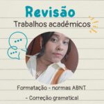 Eu vou fazer a revisão ortográfica do seu texto e afins.