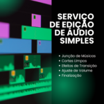 Eu vou realizar edição de áudio
