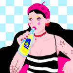 Eu vou desenhar você sozinho ou com alguem que você goste