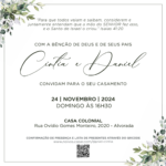 Eu vou criar um convite profissional para seu evento