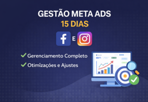 Eu vou gerenciar suas campanhas de Meta Ads por 15 dias
