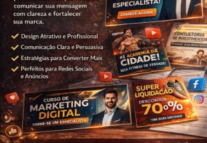 Eu vou fazer Seus Banners rápidos top