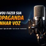 Eu vou fazer a locução profissional que sua propaganda preci...