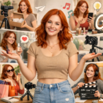 Eu vou fazer UGC, unboxing e outros tipos de serviços.