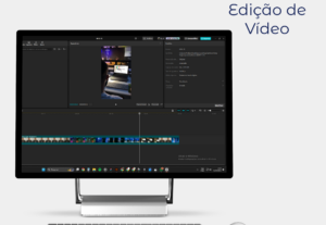 Eu vou editar vídeos e animações