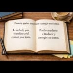 Eu vou Corrigir seu texto e tradução do inglês espanhol.
