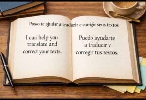 Eu vou Corrigir seu texto e tradução do inglês espanhol.