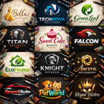 Eu vou Criar a sua Logo Profissional – 4k
