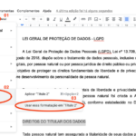 Eu vou fazer Digitação e formatação de textos