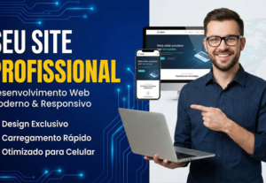 Eu vou Criar seu site profissional moderno e responsivo