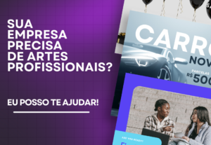 Eu vou Fazer Artes Profissionais para Instagram e Facebook