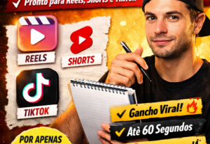 Eu vou Criar roteiros para sua rede social