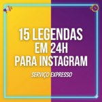 Eu vou criar 15 legendas criativas para seu Insta