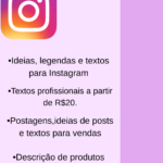 Eu vou criar artes simples para Instagram ou WhatsApp