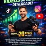 Eu vou criar um vídeo para seu produto vender
