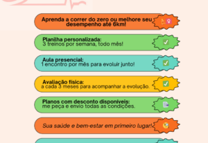 Eu vou te ensinar a correr.