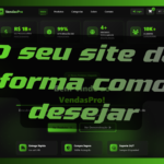 Eu vou fazer o seu site como desejar