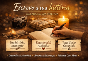 Eu vou Criar sua história em textos.
