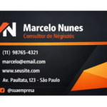 Eu vou fazer cartões de visitas que impressionam.