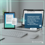 Eu vou converter até 20 páginas de pdf ou imagem para word.