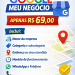 Eu vou Configuração completa do Google Meu Negócio